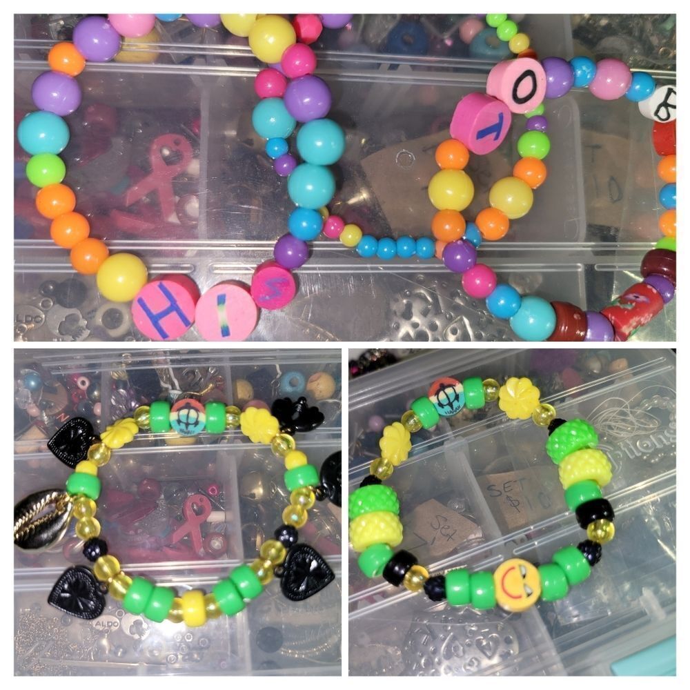 Unisex His to be & rasta bracelet